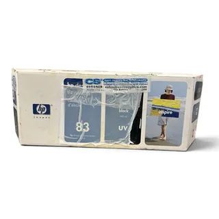 Photo of Genuine HP 83 Black UV Ink Cartridge 680ml C4940A DesignJet 5000 5500 EXP 2017