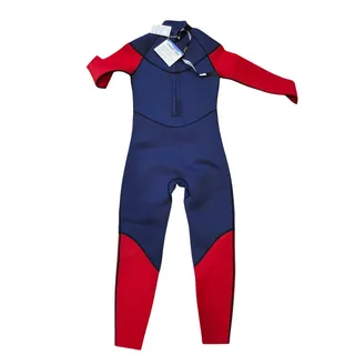 Photo of NWT Hevto HERO-1 navy and red wetsuit youth sz 14