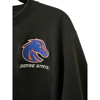 Photo of Vintage Y2K Champion Reverse Weave Boise State Broncos Sweatshirt M Black