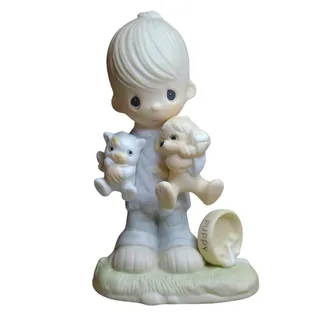 Photo of Precious Moments Vintage (1979) "Blessed Are The Peacemakers" Figurine