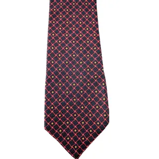 Photo of Signed by Daniele Pizzigoni Highly Sought After Vintage Bulgari 100% Silk Men's Tie