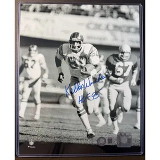 Photo of Kellen Winslow Sr. Signed 8x10 Photo HOF 95 Auto Chargers NFL (Schwartz COA)