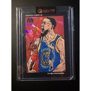 Photo of 2025 Canvas Marketing x Steph Curry To Be Continued Pink Shift THE GOAT 67/150