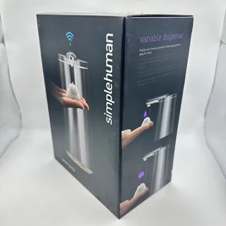 Photo of Simplehuman 10oz Foam Sensor Pump Dispenser Rechargeable, Stainless Steel | NEW