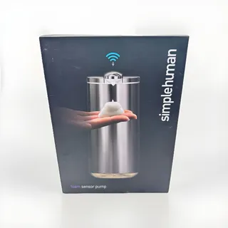 Photo of Simplehuman 10oz Foam Sensor Pump Dispenser Rechargeable, Stainless Steel | NEW