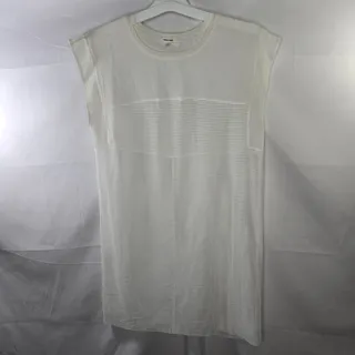 Photo of Mod Ref White Mesh Sheer Swimsuit Cover-Up Size Small