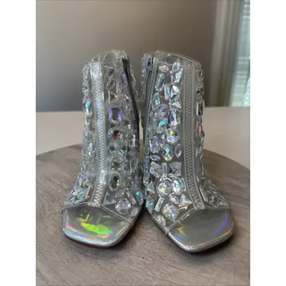 Photo of Steven Madden Rhinestone Heels Size 6