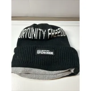 Photo of Unisex New Era Bills Team Social Justice Cuffed Knit Hat In Black
