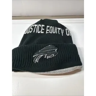 Photo of Unisex New Era Bills Team Social Justice Cuffed Knit Hat In Black