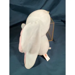 Photo of Ty Sparkle Disney Dumbo Elephant Plush Blue Pink Ears Stuffed Animal