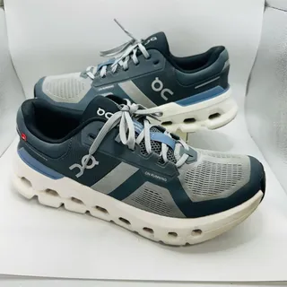 Photo of On Cloudrunner 2 Alloy Chambray Sneakers 3ME10143194 | Men's Size 9 US | EUC