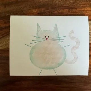 Photo of Greeting Cards Set of 6 Cute Cat Lover Cards Stationery Custom Handcrafted Notes