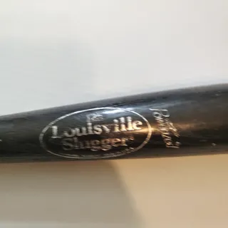 Photo of Louisville Slugger Professional Model Baseball Bat Mike Schoon Wood Player Bat