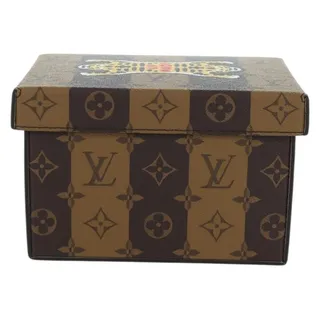 Photo of Louis Vuitton Monogram Box Nigo Jewelry Box Gi0718 Brown