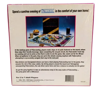 Photo of Pubcrawling Our Countrys Other National Sport Board Game 1996 Sylgra New Sealed