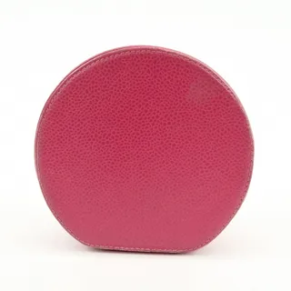 Photo of Chanel Caviar Leather Cosmetic Pouch Pink