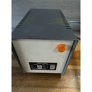 Photo of Sugano Electric Laboratory Japan 100v to 120v transformer. SEL SU-2000TN