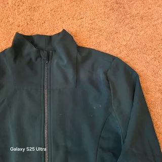 Photo of Mandala sea green zip up jacket sz Med