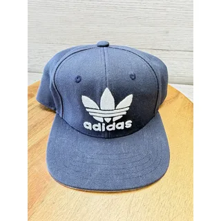Photo of Adidas Hat Cap Snap Back Mens One Size Blue Embroidered