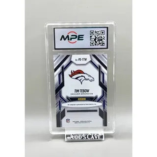 Photo of 🚨2025 Panini Prizm Black TIM TEBOW Prolific Signatures Auto Broncos MPE 9.5 🏈