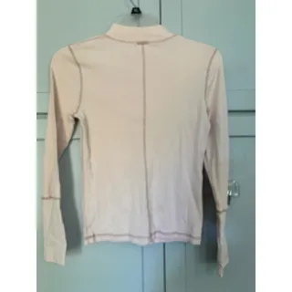 Photo of Free People Intimately Pale Pink Mock Neck Long Sleeve Top M