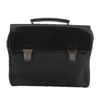 Photo of Fendi Zucchino Business Bag Black