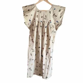 Photo of Handmade cottagecore ruffle sleeve dress house dress lounge gown one size comfy