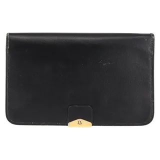 Photo of Dior Leather Chain Shoulder Bag Black
