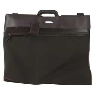 Photo of Salvatore Ferragamo Leather Garment Cover Brown