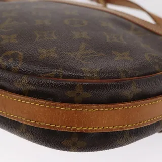Photo of Louis Vuitton Monogram Jeune Fille GM Shoulder Bag Brown