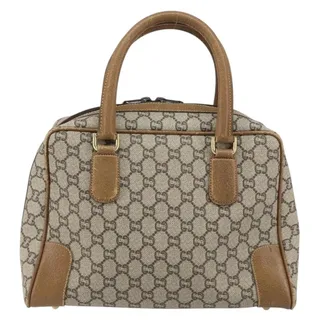 Photo of Gucci GG Plus Boston Bag Beige