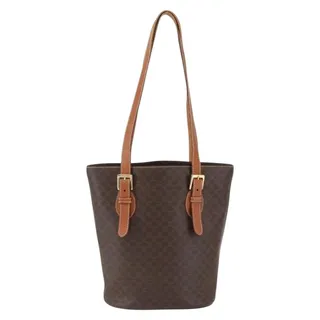 Photo of Celine Macadam Tote Bag Brown