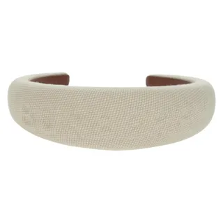 Photo of Burberry Hair Band Canvas White