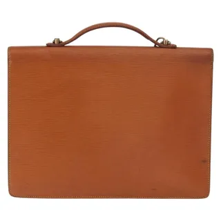 Photo of Louis Vuitton Epi Porte Documents Bandouliere Zipangu Gold Briefcase