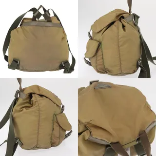Photo of Prada Nylon Backpack Beige