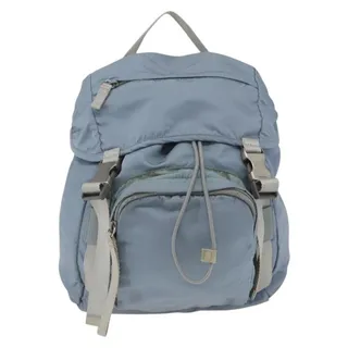 Photo of Prada Nylon Backpack Light Blue