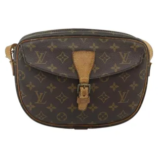 Photo of Louis Vuitton Monogram Jeune Fille MM Shoulder Bag Brown