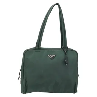 Photo of Prada Nylon Tote Bag Green