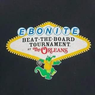 Photo of Black Bowling Tournament Short Sleeve Graphic Tee