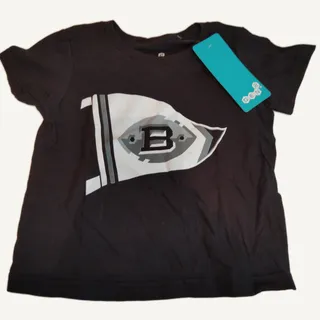 Photo of Birmingham Iron AAF Football Team Kids' T-Shirt - Black 2T New with Tags