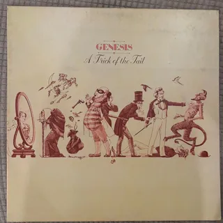 Photo of Genesis A Trick of the Tail LP 1976 ATCO SD 36-129 Gatefold Phil Collins VG