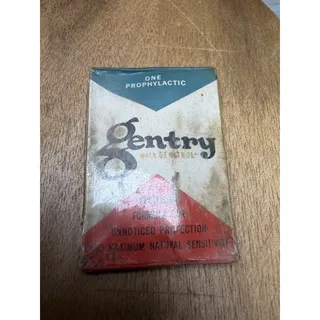 Photo of Gentry Vintage Prophylactic Package