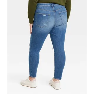 Photo of Women's High-Rise Skinny Jeans - Universal Thread Medium Wash 22