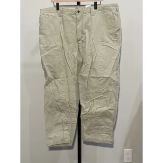 Photo of Columbia Pants Men Beige Outdoors Hiking Chino Workwear Pockets 44x29