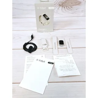 Photo of Fitbit Charge 6 Fitness Tracker- Porcelain/Silver