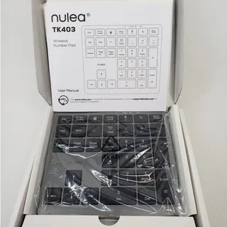 Photo of Nulea TK403 Wireless Number Pad / Numeric Keypad (Black n Silver)