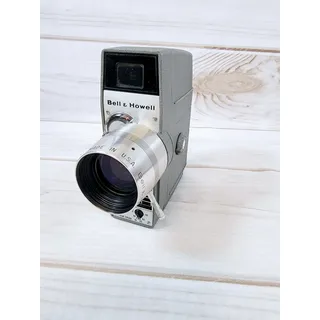 Photo of Vintage Bell & Howell Electric Eye 8mm Movie Camera Tested W/Case & Manual