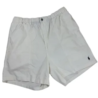 Photo of Polo Ralph Lauren Shorts Men Size Large White Elastic Waist Pony Drawstring