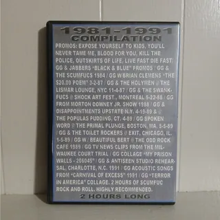Photo of GG ALLIN 1981-1991 Compilation DVD Live Concert & Rare Footage Punk Rock Videos