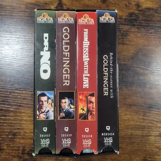 Photo of Bond 007 Gift Set Volume 1 (VHS, 1995, 4-Tape Set) (Good)